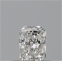 Natural Diamond 0.25 Carats, Radiant with  Cut, E Color, VVS1 Clarity and Certified by GIA