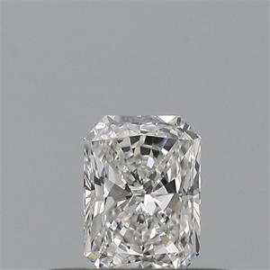 Picture of Natural Diamond 0.25 Carats, Radiant with  Cut, E Color, VVS1 Clarity and Certified by GIA