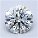 Diamante Natural 4.11 quilates, Redondo , Color F, claridad SI1 y certificado GIA