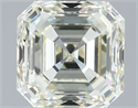 Natural Diamond 2.02 Carats, Asscher with  Cut, L Color, VVS1 Clarity and Certified by IGI