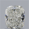 Diamante Natural 0.90 quilates, Del cojín , Color J, claridad I1 y certificado GIA