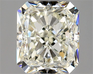 Picture of Natural Diamond 1.01 Carats, Radiant with  Cut, K Color, VVS1 Clarity and Certified by GIA