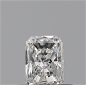 Diamante Natural 0.31 quilates, Radiante , Color H, claridad VVS2 y certificado GIA