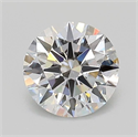 Lab Grown Diamond 1.03 Carats, Round with Ideal Cut, D Color, VVS1 Clarity and Certified by IGI