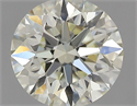 Diamante Natural 0.45 quilates, Redondo , Color L, claridad IF y certificado IGI