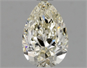 Natural Diamond 0.90 Carats, Pear with  Cut, L Color, VVS2 Clarity and Certified by GIA