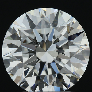 Picture of Natural Diamond 2.24 Carats, Round with Excellent Cut, G Color, VVS2 Clarity and Certified by GIA