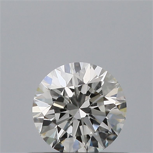 Picture of Natural Diamond 0.40 Carats, Round with Excellent Cut, H Color, VS1 Clarity and Certified by GIA