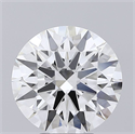 Del inventario de diamantes de laboratorio, 5.08 quilates, Redondo , Color F, claridad VVS2 y certificado IGI