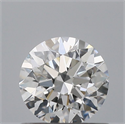 Natural Diamond 0.59 Carats, Round with Excellent Cut, E Color, IF Clarity and Certified by GIA