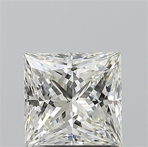 Picture of Natural Diamond 1.20 Carats, Princess with  Cut, H Color, VS2 Clarity and Certified by IGI