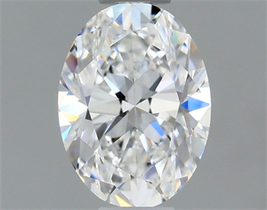 Picture of Natural Diamond 0.51 Carats, Oval with  Cut, D Color, IF Clarity and Certified by GIA