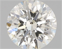 Natural Diamond 0.83 Carats, Round with Excellent Cut, I Color, SI2 Clarity and Certified by GIA