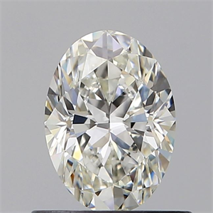 Foto Diamante Natural 0.63 quilates, Ovalado , Color I, claridad VVS2 y certificado GIA de