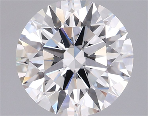 Picture of Lab Grown Diamond 1.56 Carats, Round with Ideal Cut, F Color, VVS2 Clarity and Certified by IGI