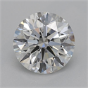 Natural Diamond 0.90 Carats, Round with Excellent Cut, G Color, VS2 Clarity and Certified by GIA