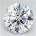 Del inventario de diamantes de laboratorio, 2.73 quilates, Redondo , Color D, claridad VVS1 y certificado GIA