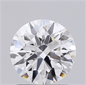 Del inventario de diamantes de laboratorio, 1.27 quilates, Redondo , Color E, claridad VVS2 y certificado IGI