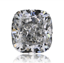 Diamante Natural 0.61 quilates, Del cojín , Color D, claridad VVS1 y certificado GIA