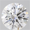 Del inventario de diamantes de laboratorio, 4.06 quilates, Redondo , Color E, claridad VVS2 y certificado IGI