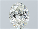 Natural Diamond 1.20 Carats, Oval with  Cut, H Color, VS1 Clarity and Certified by IGI
