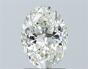 Picture of Natural Diamond 1.20 Carats, Oval with  Cut, H Color, VS1 Clarity and Certified by IGI