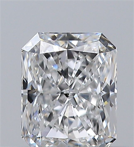 Picture of Natural Diamond 0.31 Carats, Radiant with  Cut, F Color, VVS1 Clarity and Certified by GIA