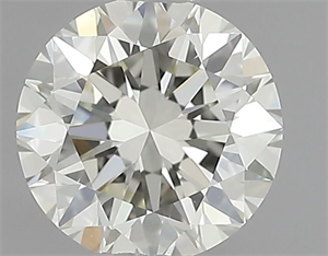Picture of Natural Diamond 0.70 Carats, Round with Very Good Cut, L Color, VVS2 Clarity and Certified by IGI