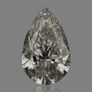 Picture of Natural Diamond 1.12 Carats, Pear with  Cut, G Color, I1 Clarity and Certified by GIA
