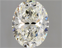 Diamante Natural 1.50 quilates, Ovalado , Color K, claridad VS1 y certificado GIA