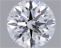 Del inventario de diamantes de laboratorio, 1.02 quilates, Redondo , Color D, claridad VVS2 y certificado IGI