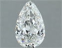 Natural Diamond 1.00 Carats, Pear with  Cut, F Color, VS2 Clarity and Certified by IGI