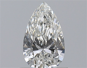 Picture of Natural Diamond 0.50 Carats, Pear with  Cut, G Color, VS1 Clarity and Certified by GIA