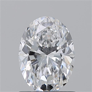 Picture of Natural Diamond 1.01 Carats, Oval with  Cut, D Color, VVS2 Clarity and Certified by GIA
