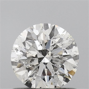 Picture of Natural Diamond 0.70 Carats, Round with Excellent Cut, F Color, SI2 Clarity and Certified by IGI