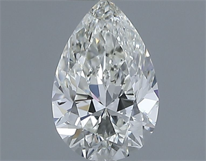 Foto Diamante Natural 0.50 quilates, De pera , Color I, claridad SI1 y certificado IGI de