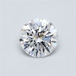 Foto Diamante Natural 0.41 quilates, Redondo , Color E, claridad VS1 y certificado GIA de