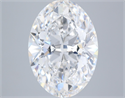 Natural Diamond 8.83 Carats, Oval with  Cut, F Color, VS1 Clarity and Certified by GIA
