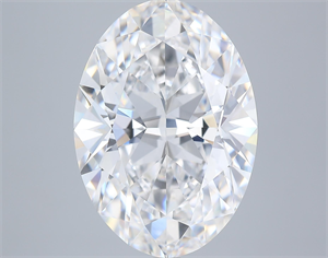 Picture of Natural Diamond 8.83 Carats, Oval with  Cut, F Color, VS1 Clarity and Certified by GIA