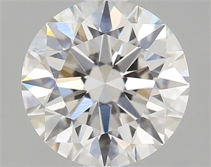 Picture of Lab Grown Diamond 1.37 Carats, Round with Ideal Cut, H Color, VS1 Clarity and Certified by IGI