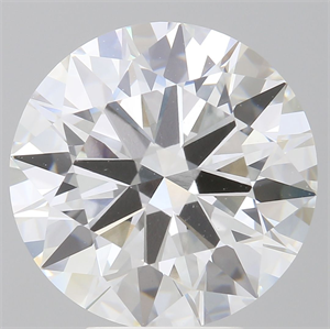 Picture of Lab Grown Diamond 5.59 Carats, Round with Ideal Cut, E Color, VVS2 Clarity and Certified by IGI