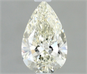 Diamante Natural 0.43 quilates, De pera , Color J, claridad IF y certificado IGI