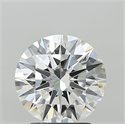 Del inventario de diamantes de laboratorio, 2.50 quilates, Redondo , Color F, claridad VVS2 y certificado IGI