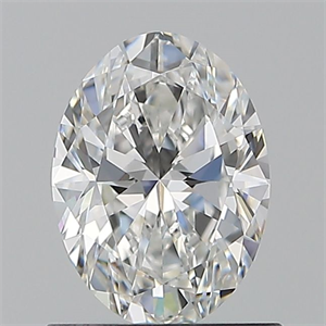 Picture of Natural Diamond 0.90 Carats, Oval with  Cut, E Color, VVS1 Clarity and Certified by GIA