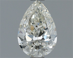 Picture of Natural Diamond 0.70 Carats, Pear with  Cut, I Color, SI1 Clarity and Certified by IGI