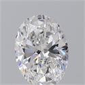 Diamante Natural 0.40 quilates, Ovalado , Color D, claridad VS2 y certificado GIA