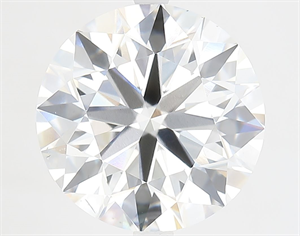 Picture of Lab Grown Diamond 6.71 Carats, Round with Ideal Cut, G Color, VS2 Clarity and Certified by IGI