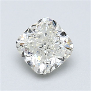 Picture of Natural Diamond 0.96 Carats, Cushion with  Cut, K Color, SI1 Clarity and Certified by GIA