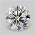 Lab Grown Diamond 1.02 Carats, Round with Ideal Cut, D Color, VVS2 Clarity and Certified by IGI
