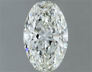 Picture of Natural Diamond 1.00 Carats, Oval with  Cut, H Color, VS2 Clarity and Certified by IGI